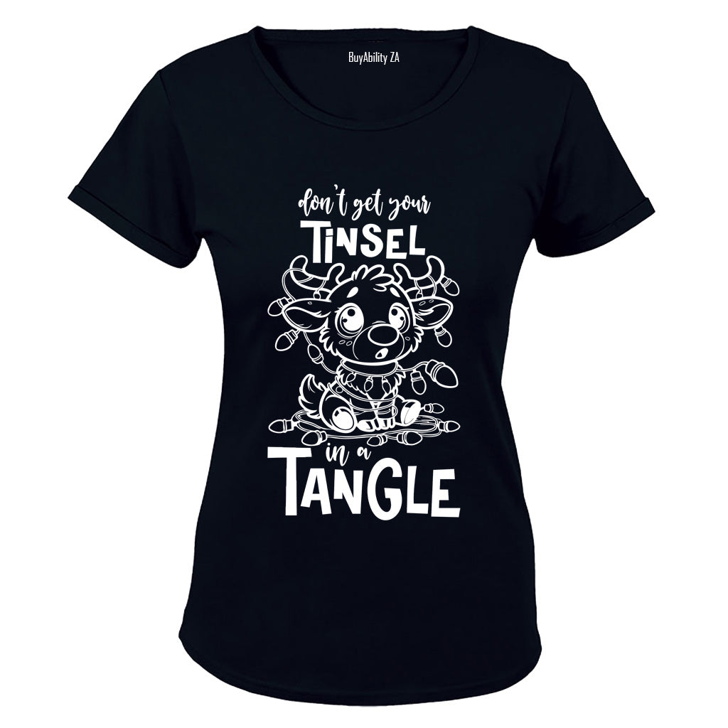 Tinsel In A Tangle - Ladies - T-Shirt - BuyAbility South Africa