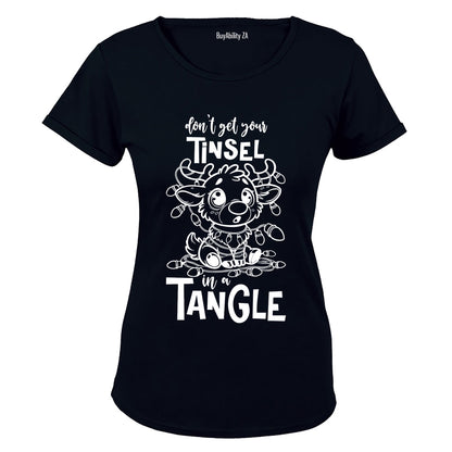 Tinsel In A Tangle - Ladies - T-Shirt - BuyAbility South Africa