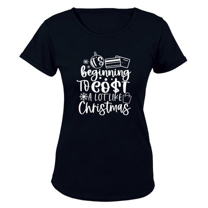 Cost A Lot - Christmas - Ladies - T-Shirt - BuyAbility South Africa
