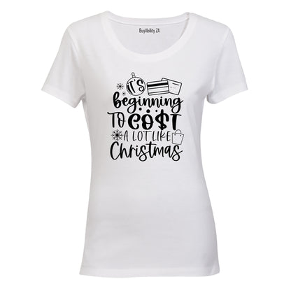 Cost A Lot - Christmas - Ladies - T-Shirt