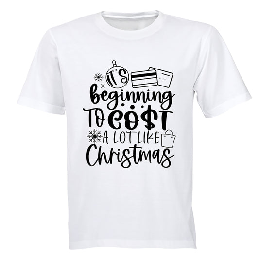 Cost A Lot - Christmas - Adults - T-Shirt - BuyAbility South Africa