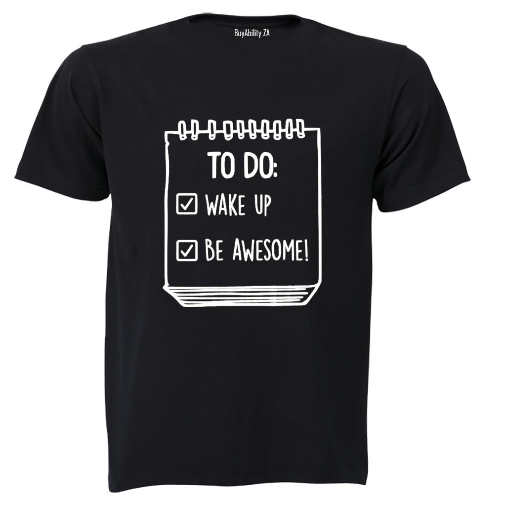 To Do - Be Awesome - Kids T-Shirt - BuyAbility South Africa