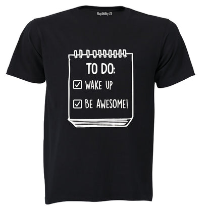 To Do - Be Awesome - Kids T-Shirt - BuyAbility South Africa