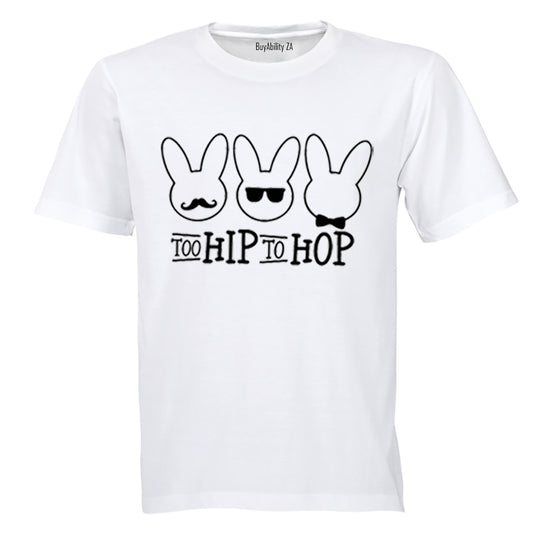 Too Hip to Hop - Easter - Kids T-Shirt
