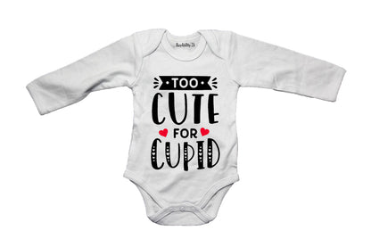 Too Cute for Cupid - Valentine - Baby Grow