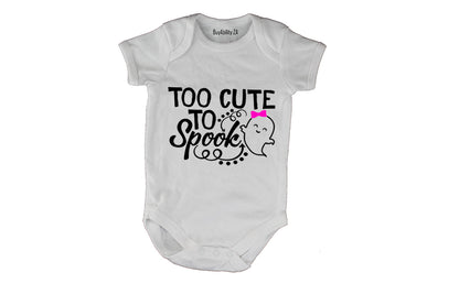 Too Cute to Spook - Ghost - Halloween - Baby Grow