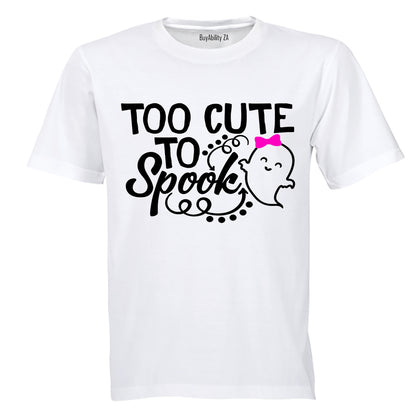 Too Cute to Spook - Ghost - Halloween - Kids T-Shirt
