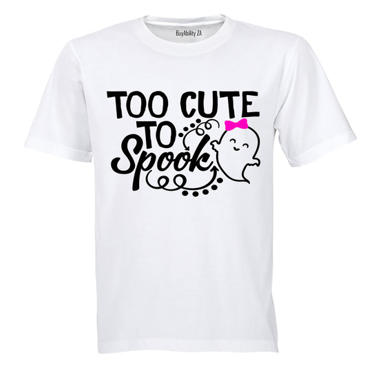 Too Cute to Spook - Ghost - Halloween - Kids T-Shirt