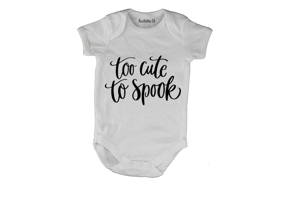 Too Cute to Spook - Halloween Inspired! - Baby Grow - BuyAbility