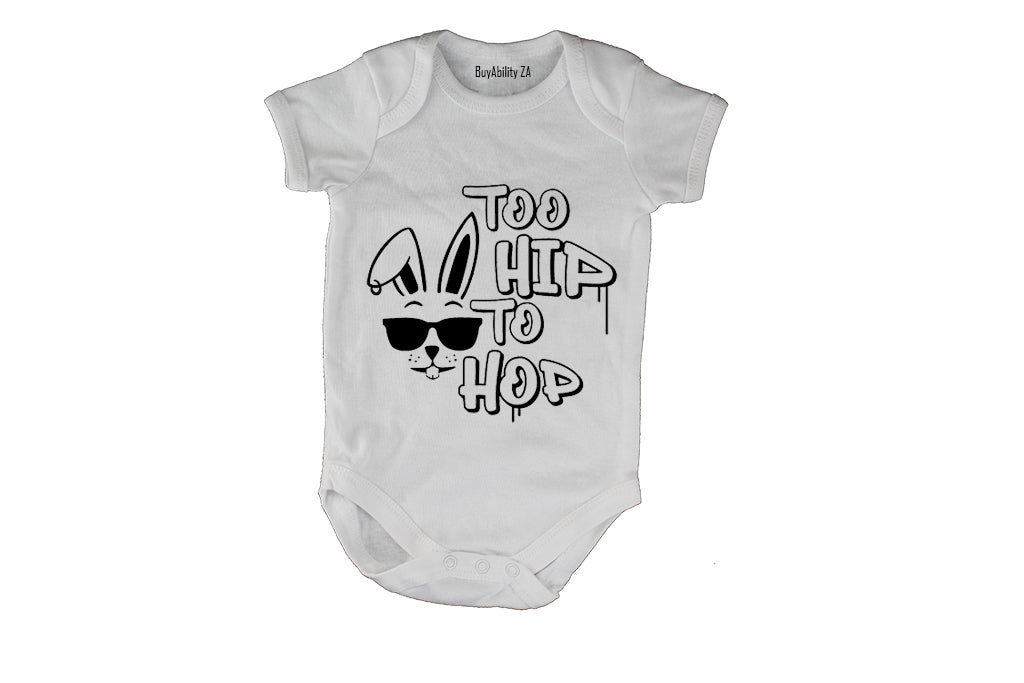 Too Hip To Hop - Easter - Baby Grow