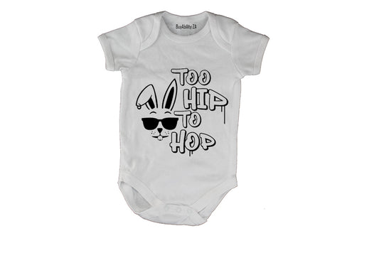 Too Hip To Hop - Easter - Baby Grow