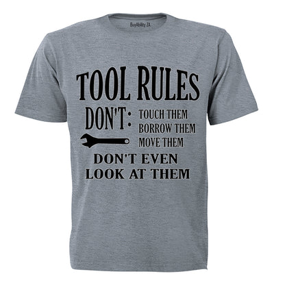 Tool Rules! - Adults - T-Shirt - BuyAbility