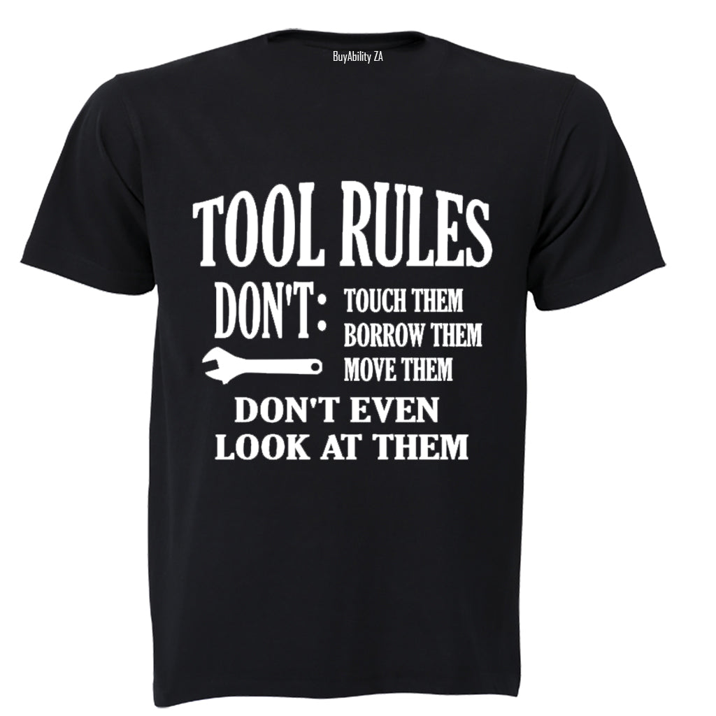 Tool Rules! - Adults - T-Shirt - BuyAbility