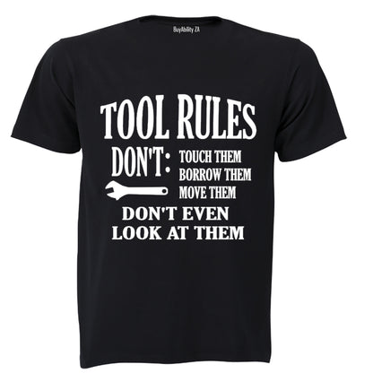 Tool Rules! - Adults - T-Shirt - BuyAbility