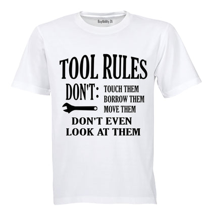 Tool Rules! - Adults - T-Shirt - BuyAbility