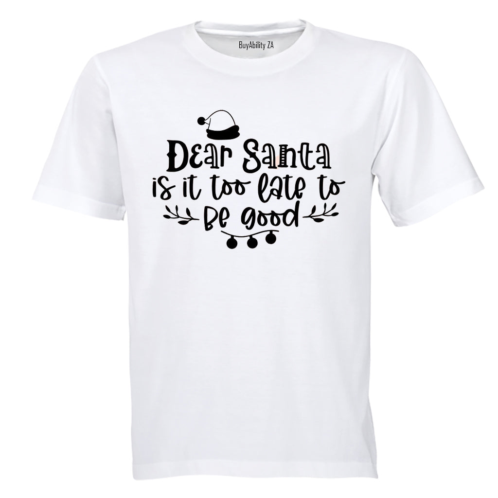 Too Late - Christmas - Kids T-Shirt