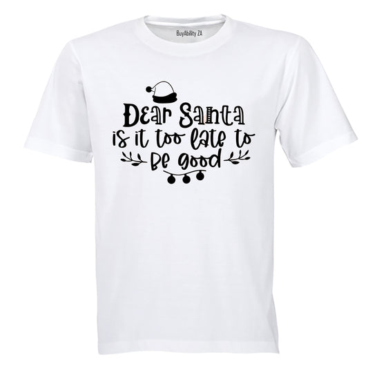 Too Late - Christmas - Kids T-Shirt