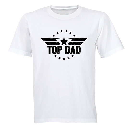 Top Dad - Stars - Adults - T-Shirt - BuyAbility South Africa