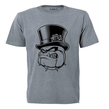 Top Hat Bulldog - Adults - T-Shirt
