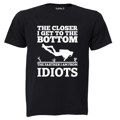 To The Bottom - Scuba - Adults - T-Shirt - BuyAbility South Africa