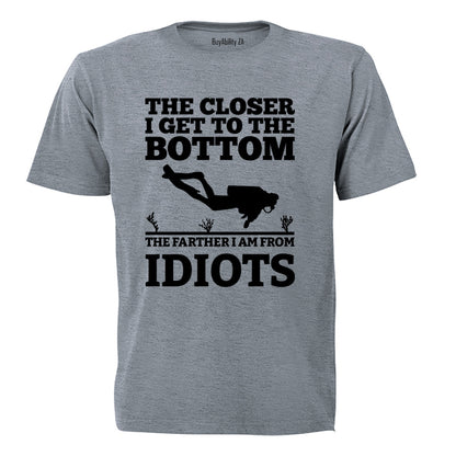To The Bottom - Scuba - Adults - T-Shirt - BuyAbility South Africa