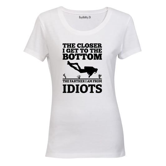 To The Bottom - Scuba - Ladies - T-Shirt - BuyAbility South Africa