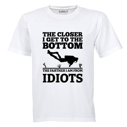 To The Bottom - Scuba - Adults - T-Shirt - BuyAbility South Africa