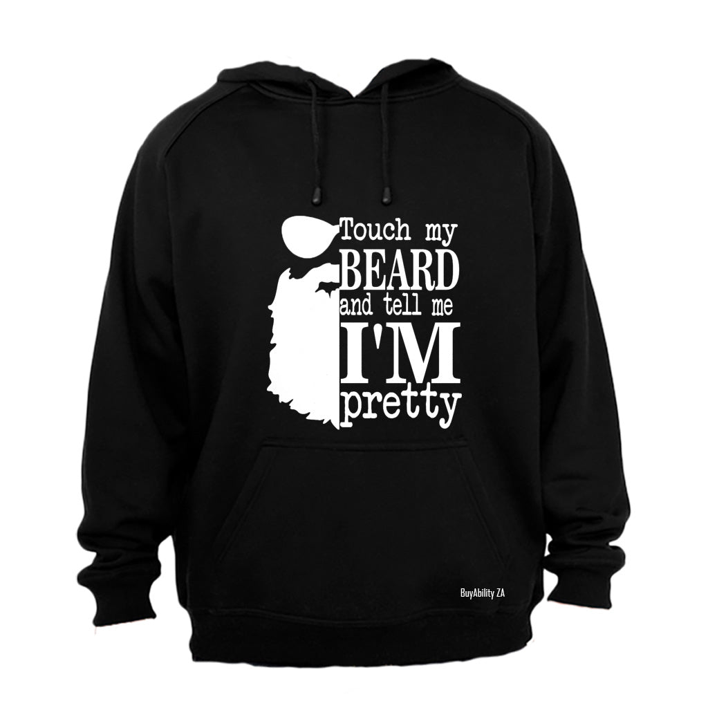 Touch My Beard - Hoodie - BuyAbility South Africa