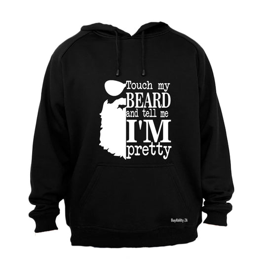 Touch My Beard - Hoodie - BuyAbility South Africa
