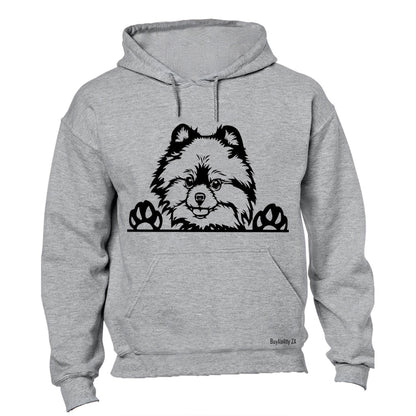 Toy Pomeranian - Peeking Dog - Hoodie