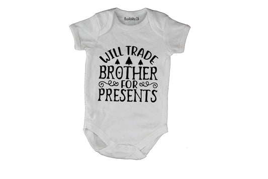 Trade Brother - Christmas - Baby Grow