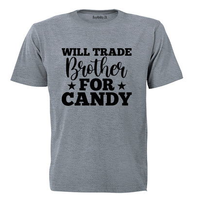 Trade Brother for Candy - Halloween - Adults - T-Shirt