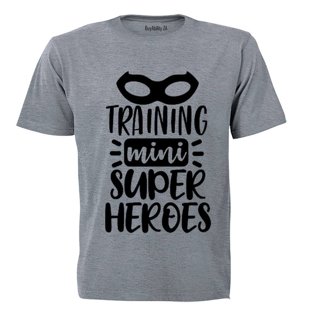 Training Mini Superheroes - Adults - T-Shirt - BuyAbility