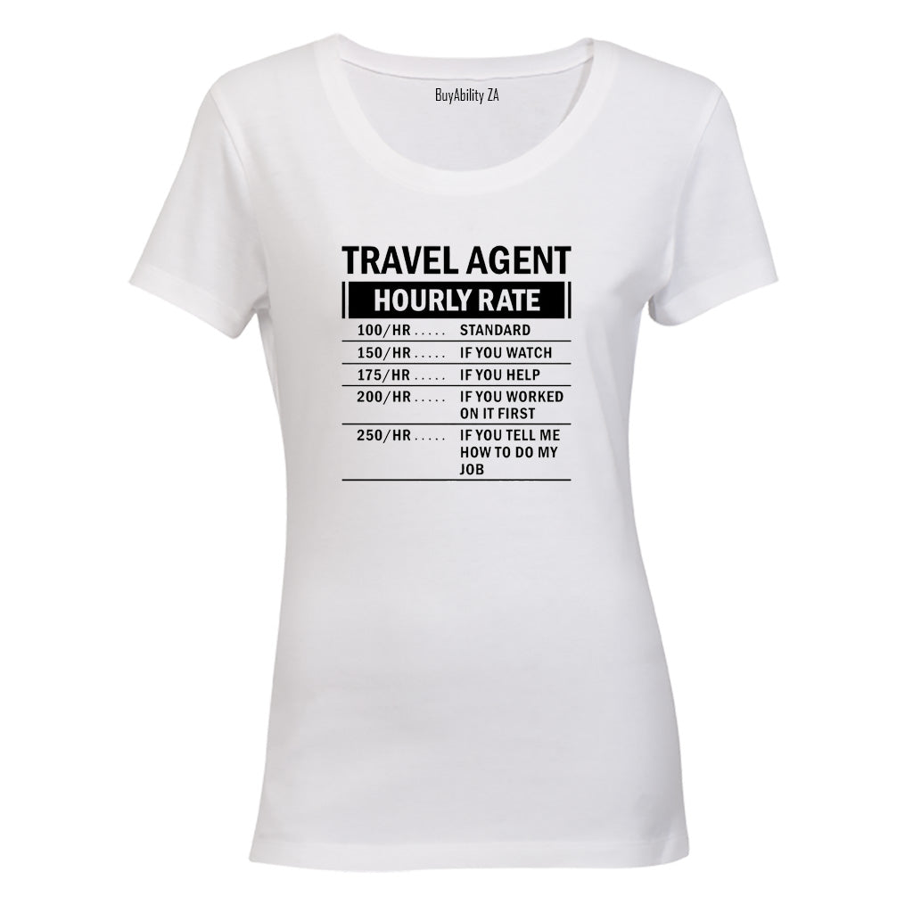 Travel Agent Rates - Ladies - T-Shirt - BuyAbility South Africa