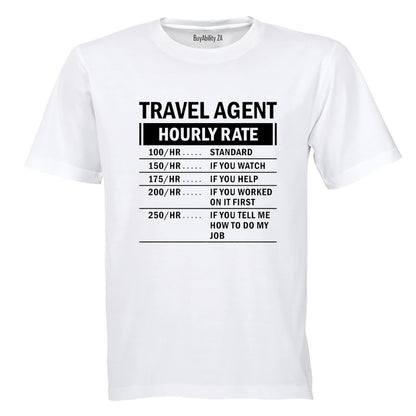 Travel Agent Rates - Adults - T-Shirt - BuyAbility South Africa