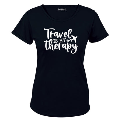 Travel is my Therapy - Ladies - T-Shirt - BuyAbility South Africa