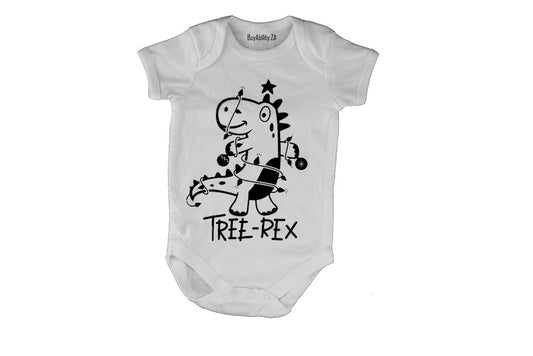 Tree-Rex - Christmas - Baby Grow