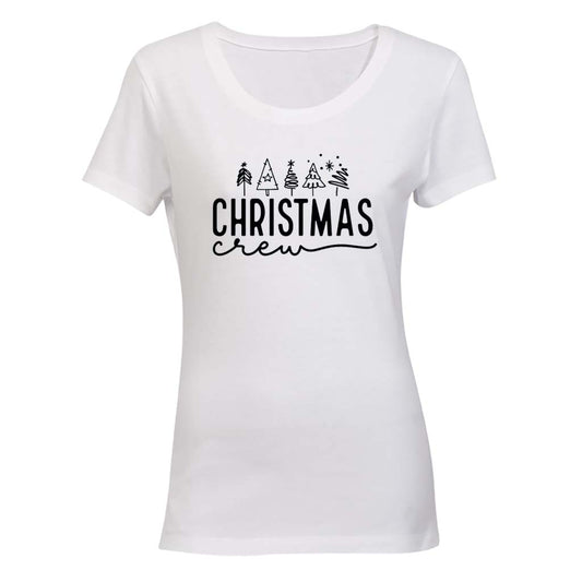 Trees - Christmas Crew - Ladies - T-Shirt - BuyAbility South Africa