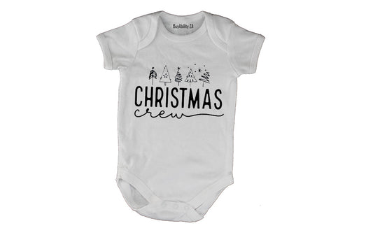 Trees - Christmas Crew - Baby Grow
