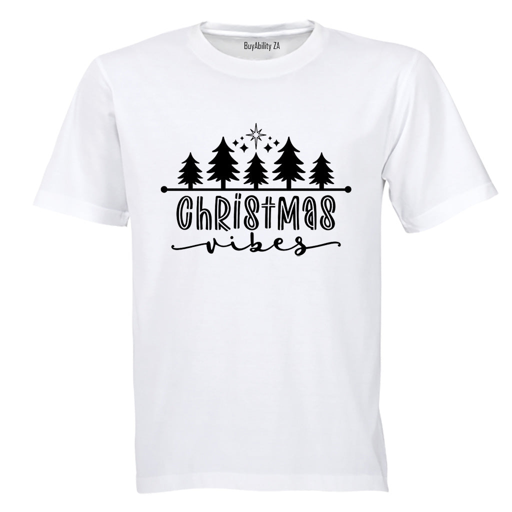 Trees - Christmas Vibes - Kids T-Shirt