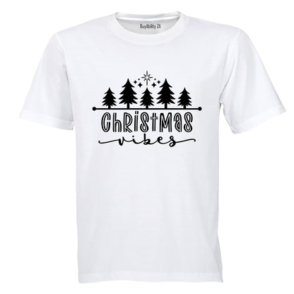 Trees - Christmas Vibes - Adults - T-Shirt