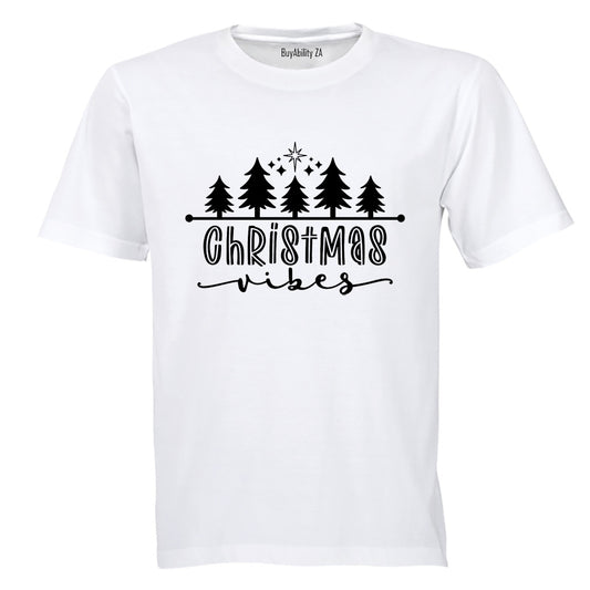 Trees - Christmas Vibes - Adults - T-Shirt