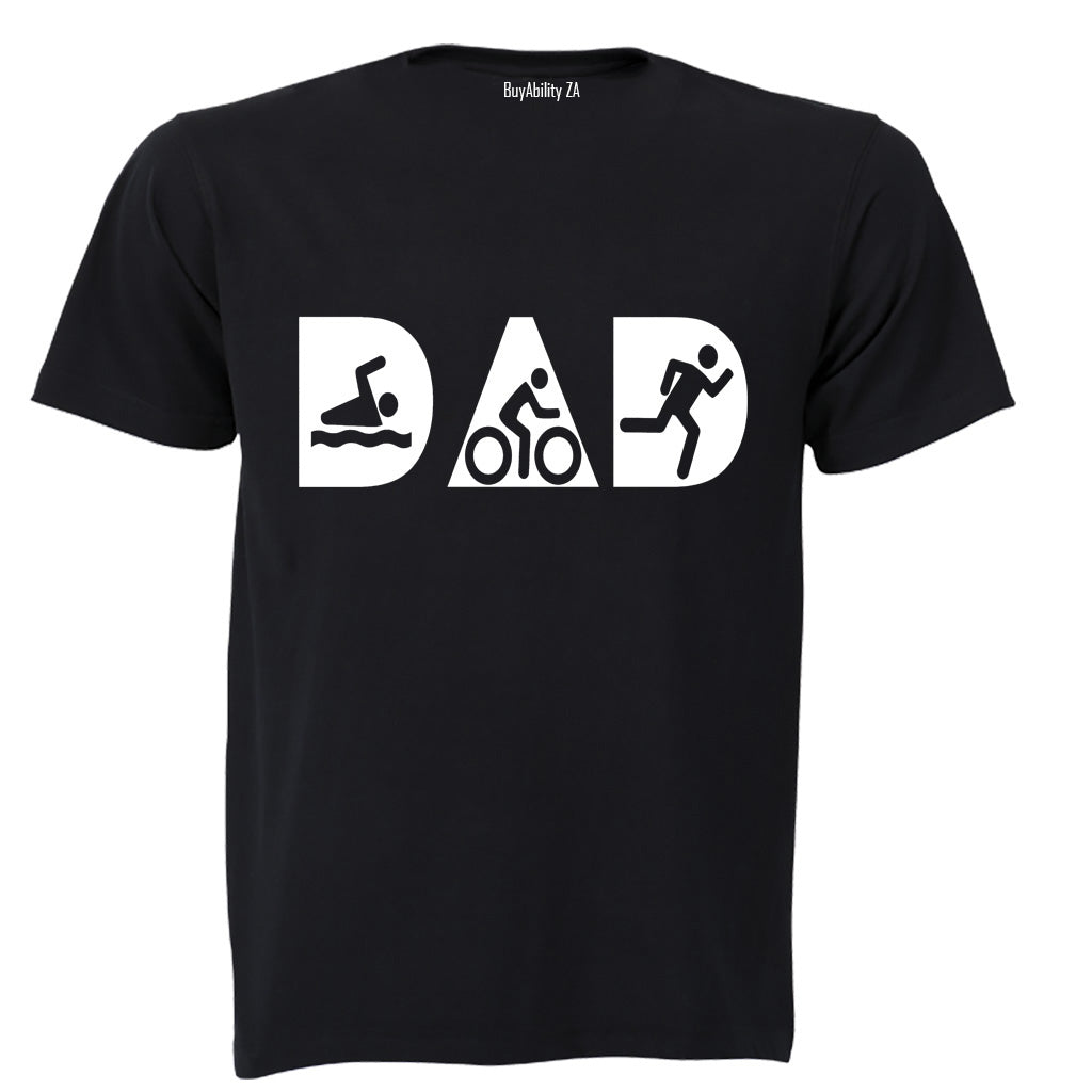 Triathlon Dad - Adults - T-Shirt