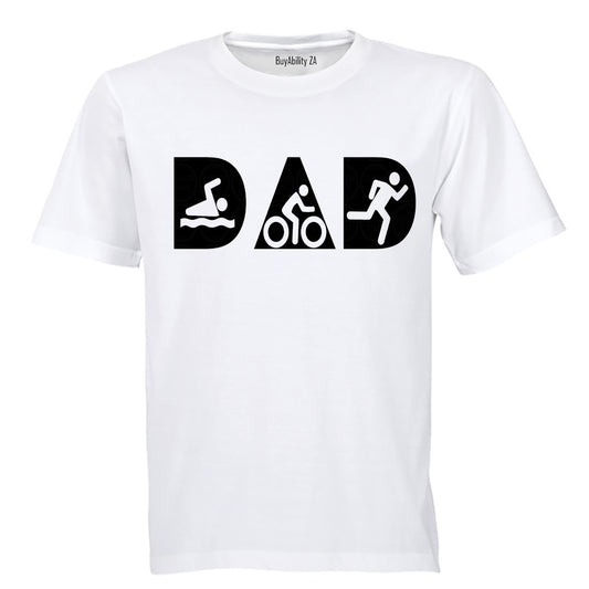 Triathlon Dad - Adults - T-Shirt