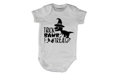 Trick Rawr Treat - Halloween - Baby Grow
