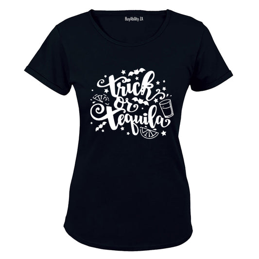 Trick or TEQUILA - Halloween Inspired - Ladies - T-Shirt