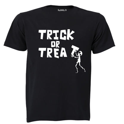 Trick or Treat Zombie - Halloween - Adults - T-Shirt