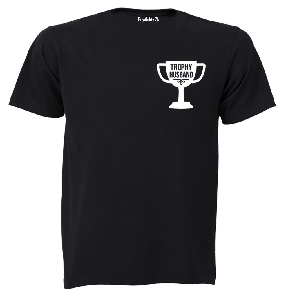 Trophy Husband - Pocket Logo - Adults - T-Shirt