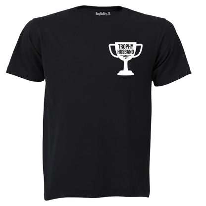 Trophy Husband - Pocket Logo - Adults - T-Shirt