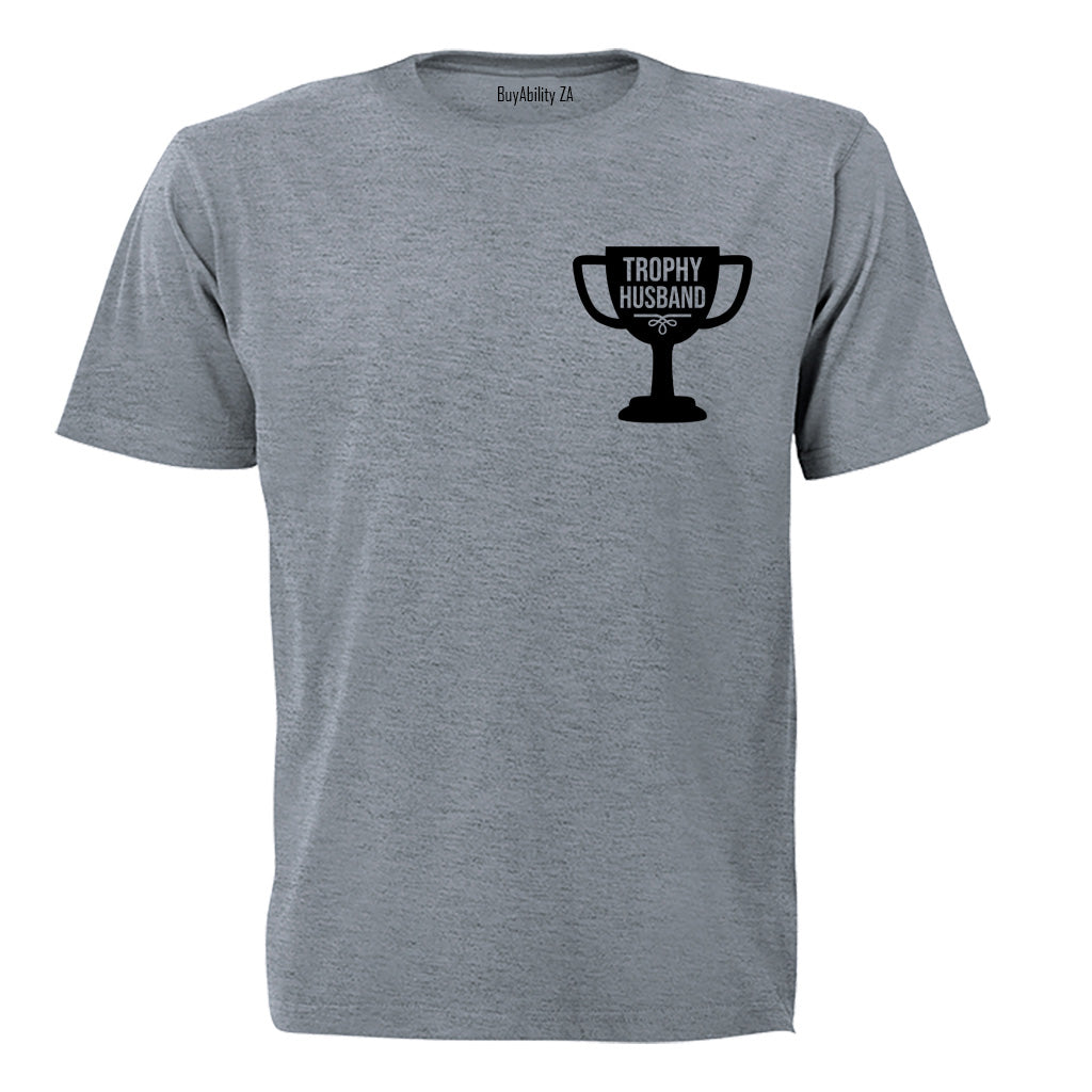 Trophy Husband - Pocket Logo - Adults - T-Shirt